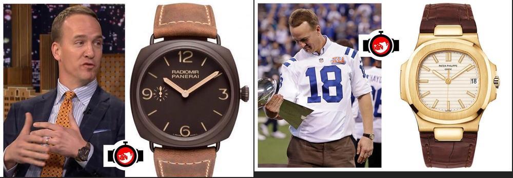 Peyton Manning's Impressive Watch Collection: A Look into the NFL Star's Style